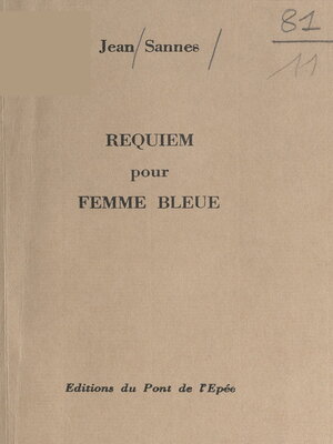 cover image of Requiem pour femme bleue